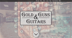 Desktop Screenshot of goldgunsandguitars.com